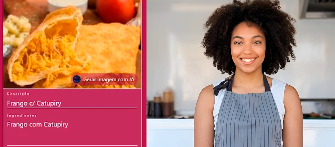 Gerar imagens para seu cardápio usando IA